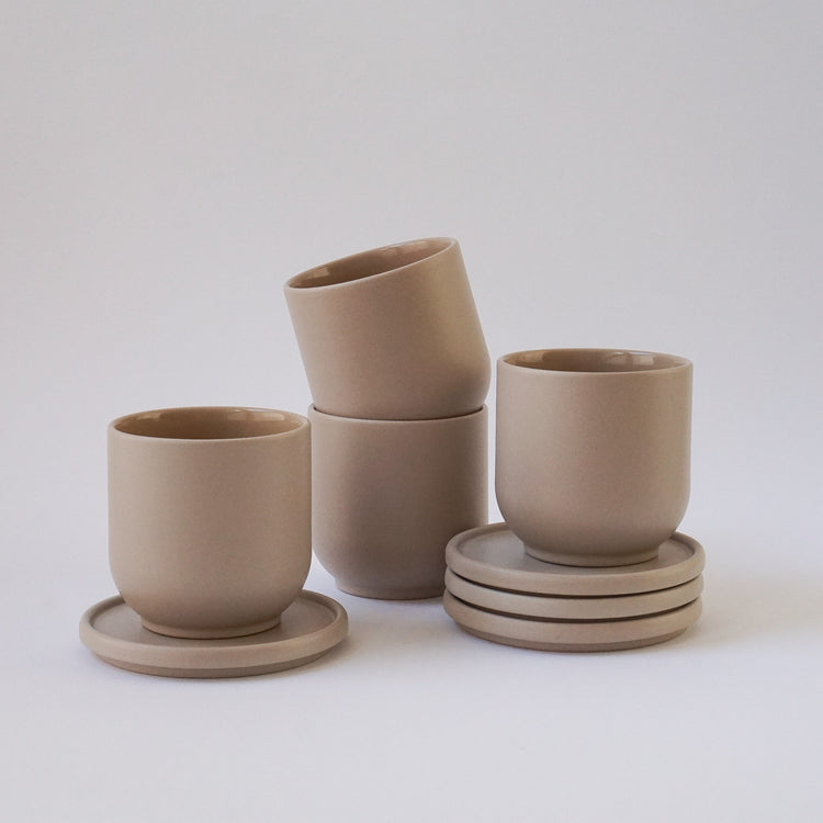 4er-Set Becher Hollyhock